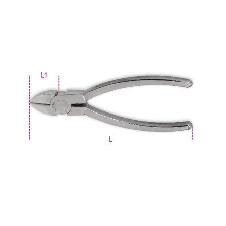 BETA 1082INOX 150-DIAGONAL CUTTING NIPPERS 010820350